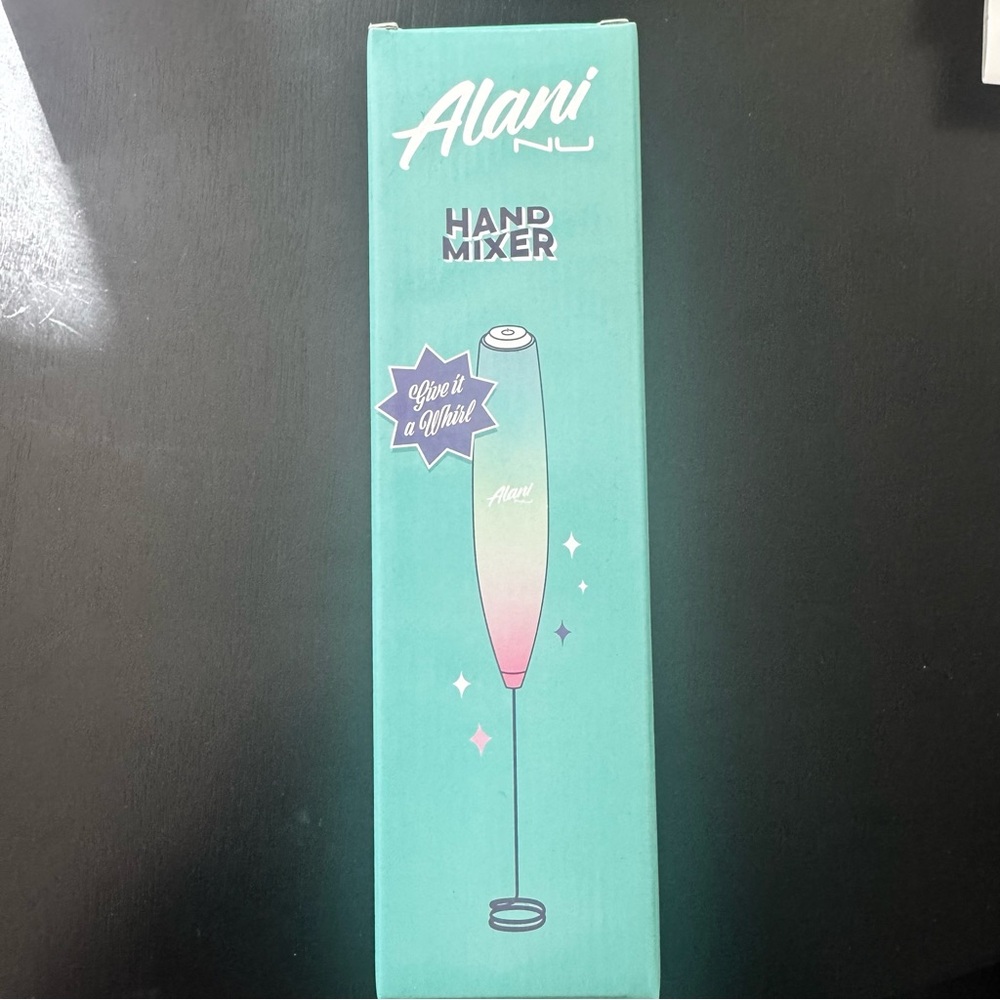 Alani Hand Mixer in Teal/Pink - Compact Kitchen Mixer